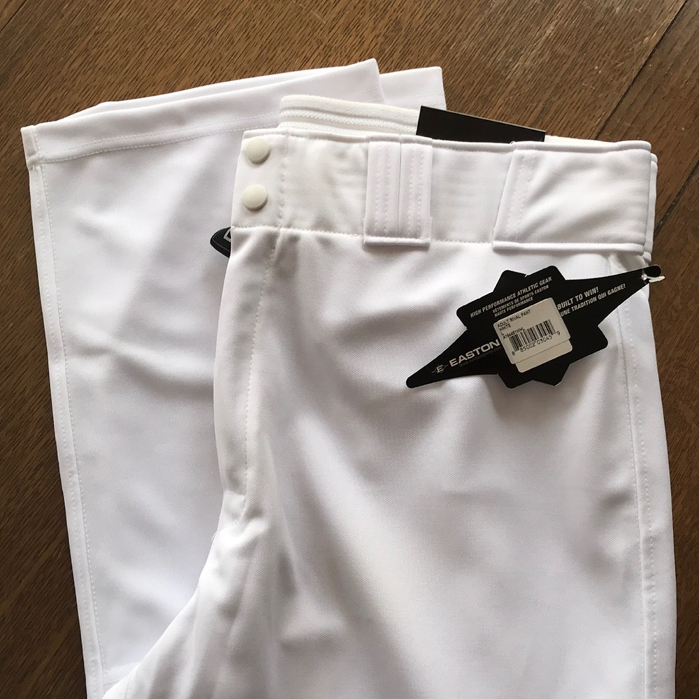 Mens NWT Easton Baseball Pants Size Large